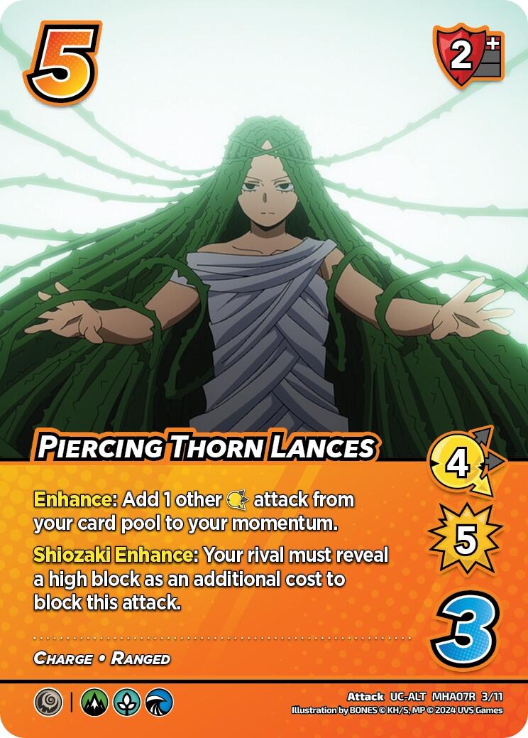 Piercing Thorn Lances (Alternate Art) [Girl Power] | Boutique FDB TCG