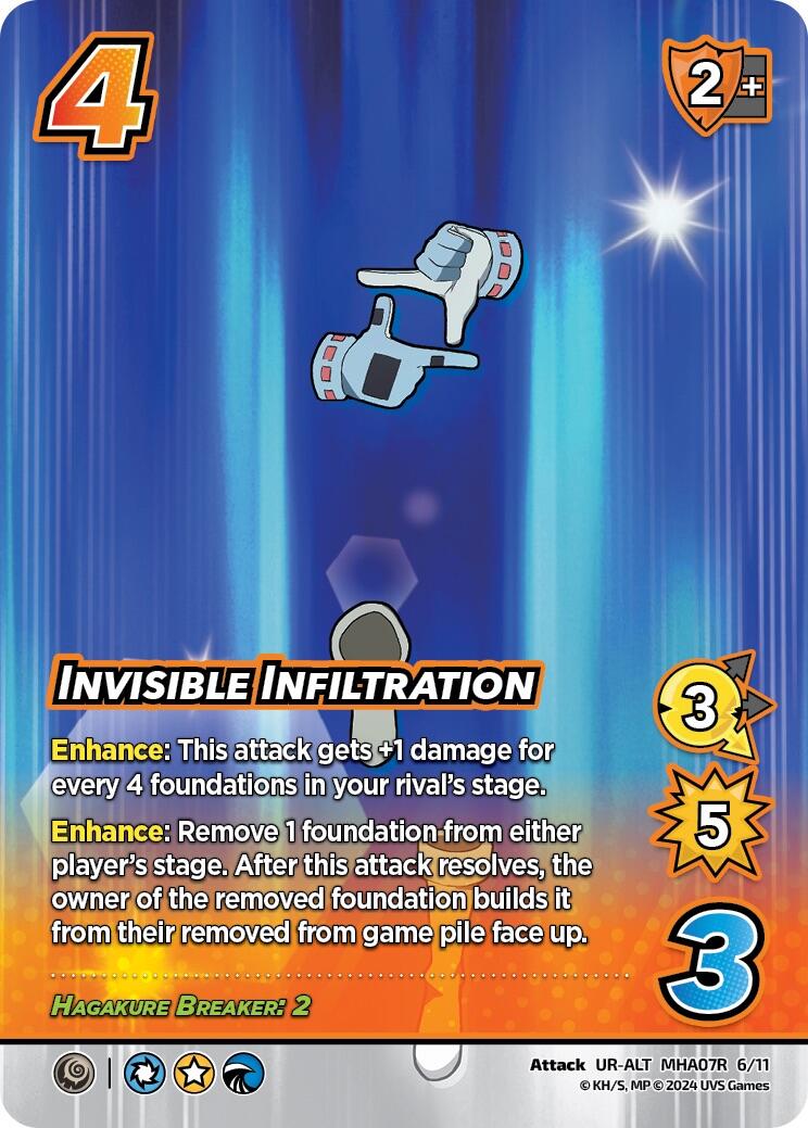 Invisible Infiltration (Alternate Art) [Girl Power] | Boutique FDB TCG