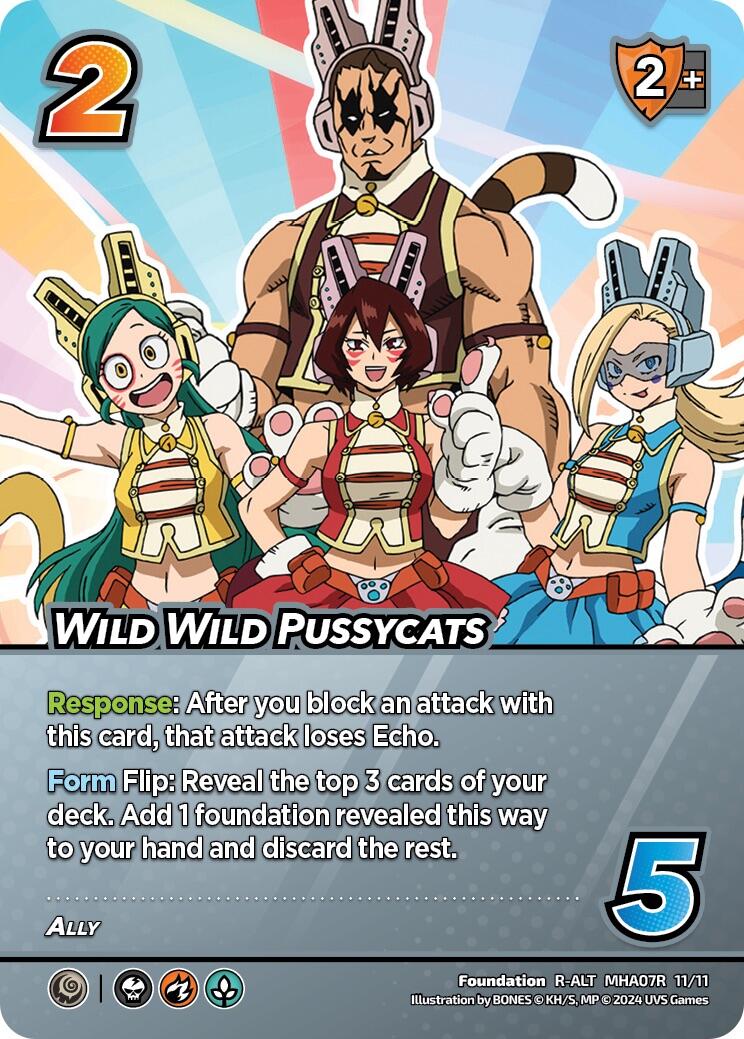 Wild Wild Pussycats (Alternate Art) [Girl Power] | Boutique FDB TCG