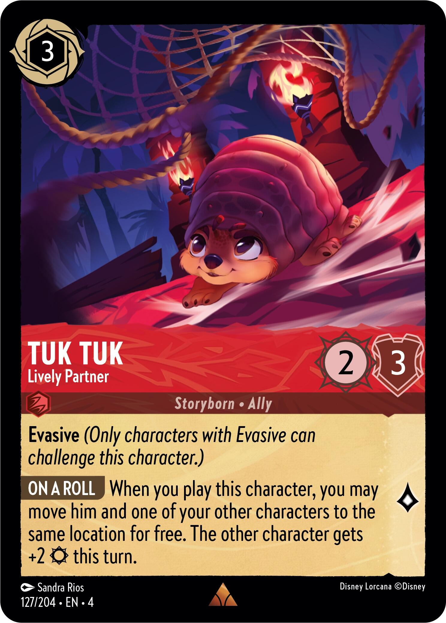 Tuk Tuk - Lively Partner (127/204) [Ursula's Return] | Boutique FDB TCG