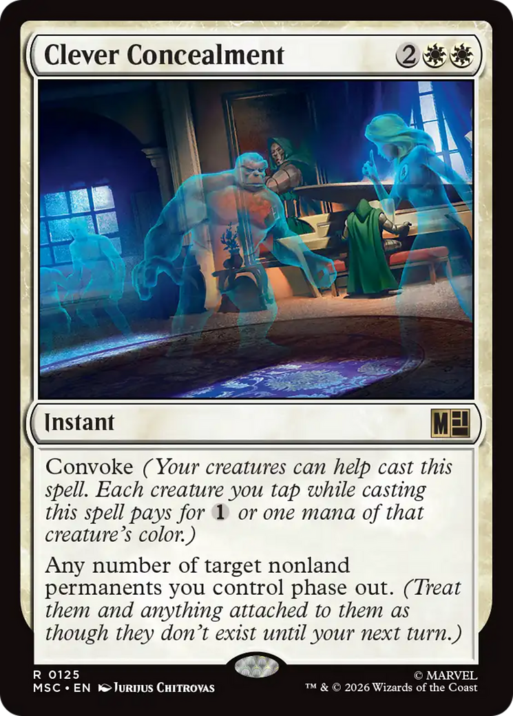Clever Concealment [Marvel Super Heroes Commander] | Boutique FDB TCG