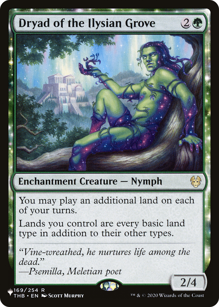 Dryad of the Ilysian Grove [The List] | Boutique FDB TCG