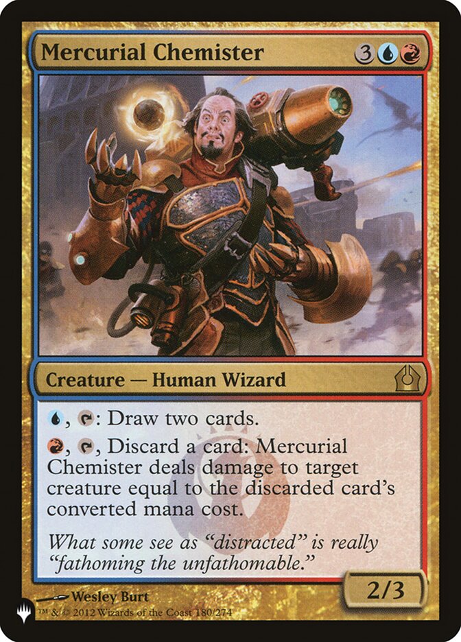 Mercurial Chemister [The List] | Boutique FDB TCG