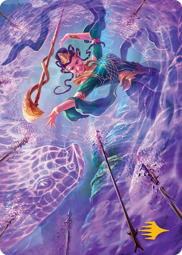 Snakeskin Veil Art Card (19/54) [Tarkir: Dragonstorm Art Series] | Boutique FDB TCG