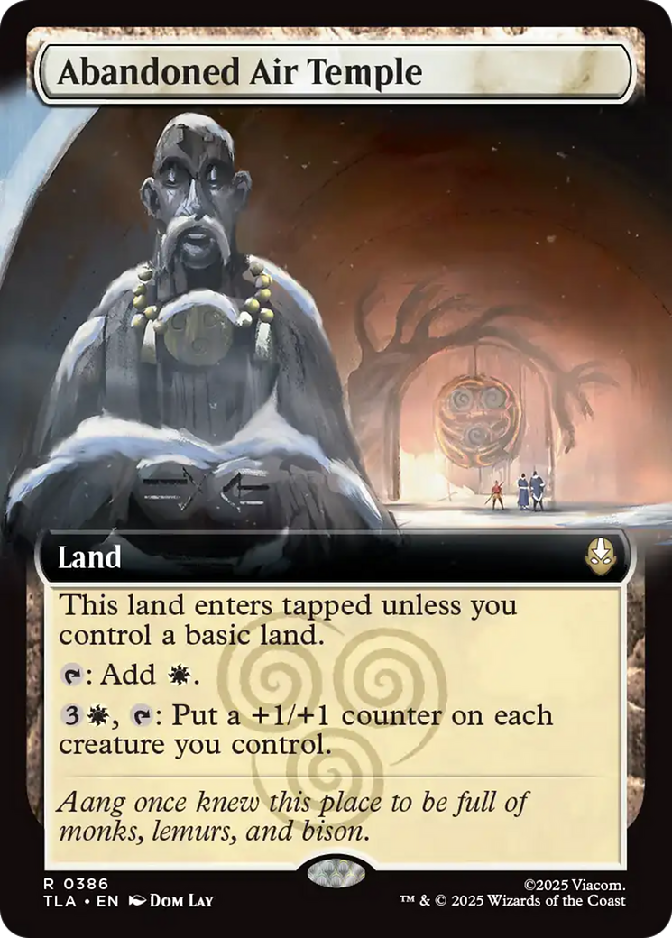 Abandoned Air Temple (Extended Art) [Avatar: The Last Airbender] | Boutique FDB TCG