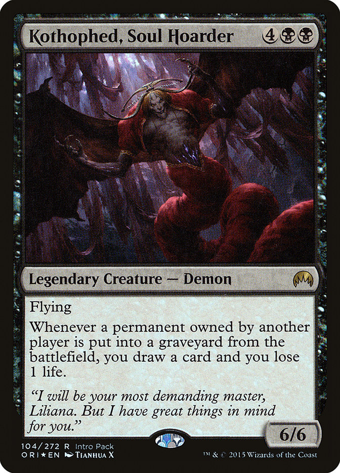 Kothophed, Soul Hoarder (Intro Pack) [Magic Origins Promos] | Boutique FDB TCG