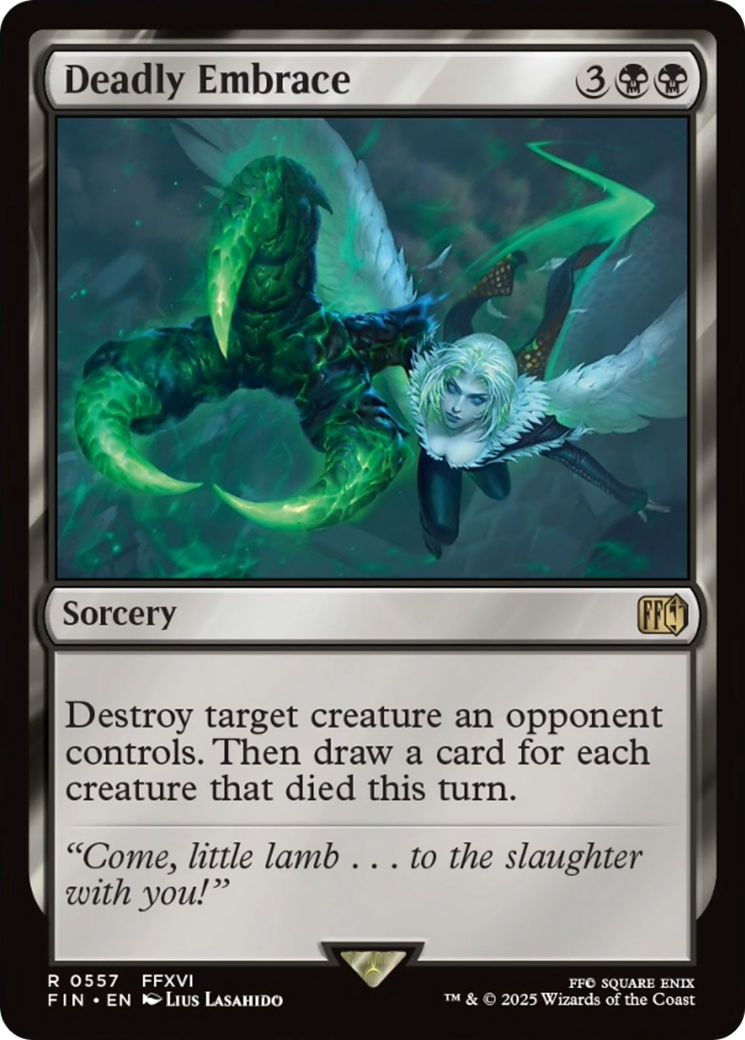 Deadly Embrace [FINAL FANTASY] | Boutique FDB TCG