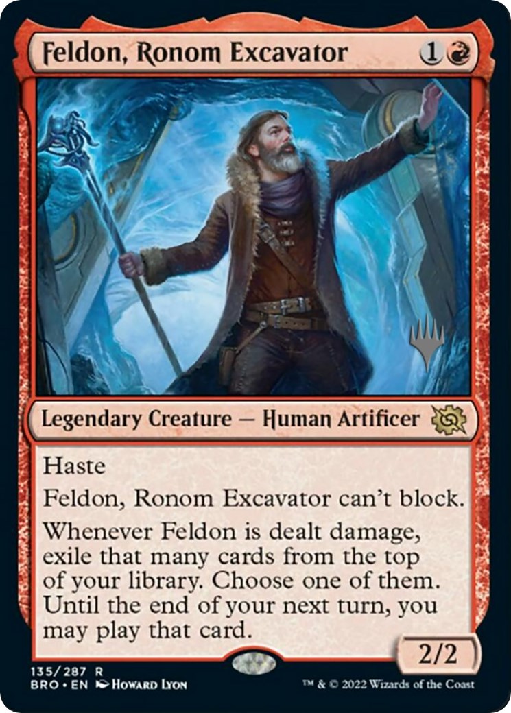 Feldon, Ronom Excavator (Promo Pack) [The Brothers' War Promos] | Boutique FDB TCG