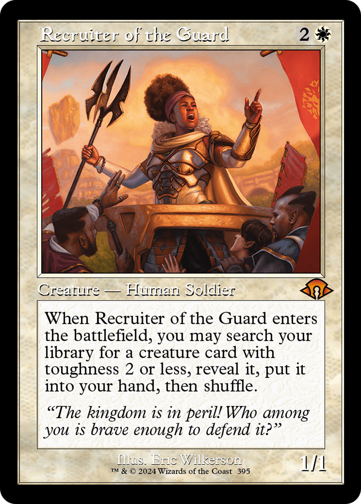 Recruiter of the Guard (Retro) [Modern Horizons 3] | Boutique FDB TCG