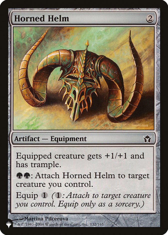 Horned Helm [The List] | Boutique FDB TCG