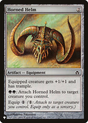 Horned Helm [The List] | Boutique FDB TCG