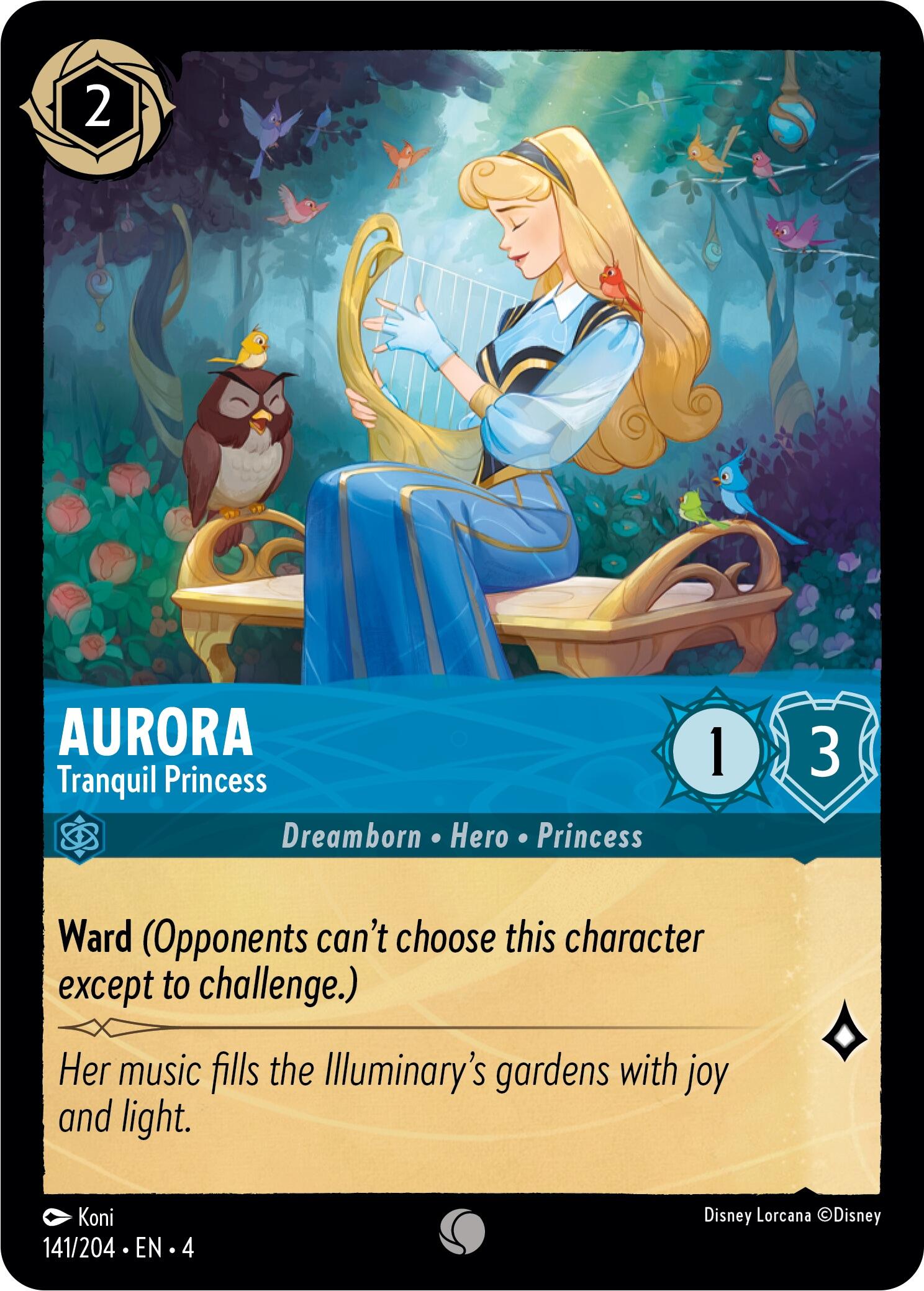 Aurora - Tranquil Princess (141/204) [Ursula's Return] | Boutique FDB TCG
