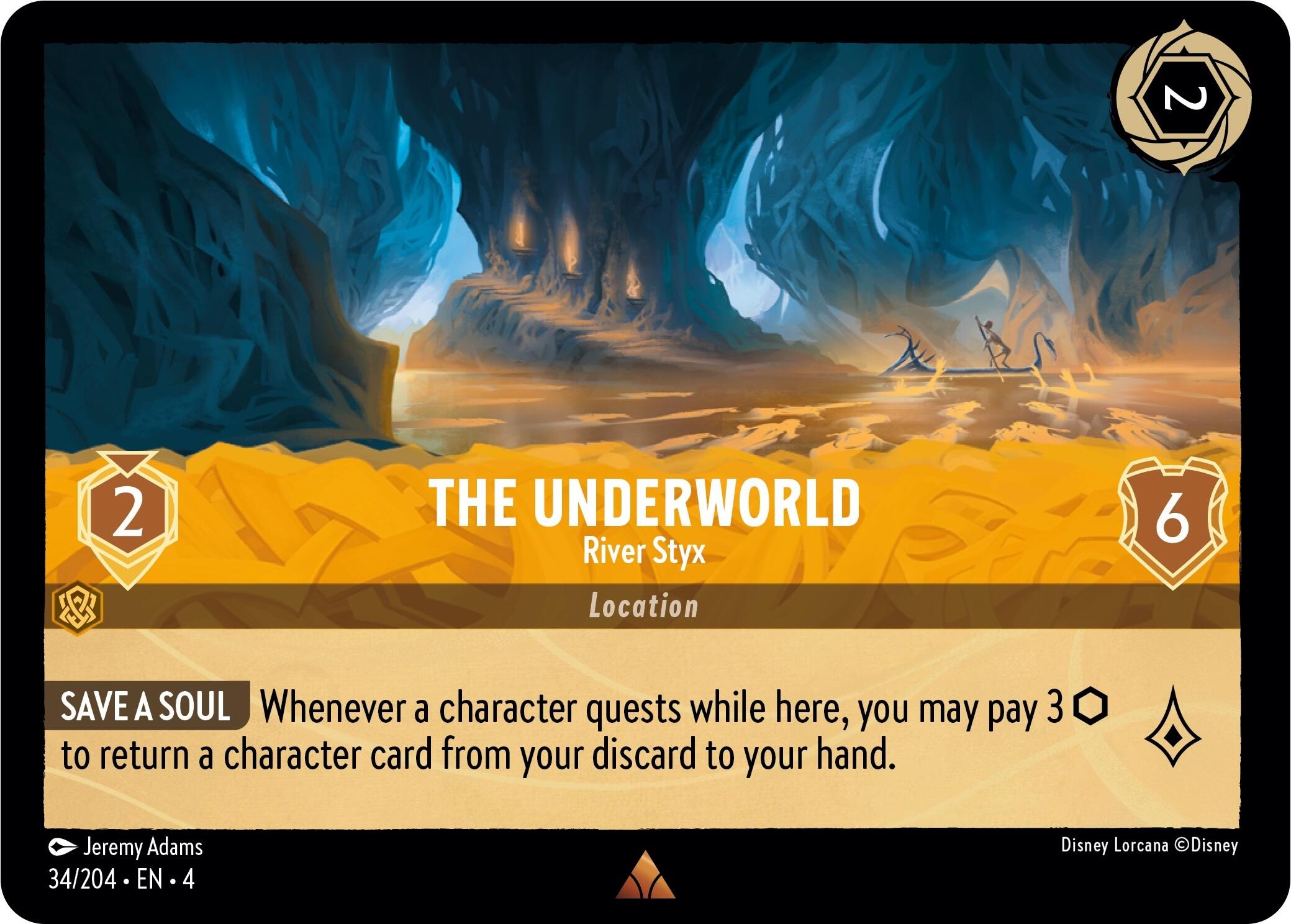 The Underworld - River Styx (34/204) [Ursula's Return] | Boutique FDB TCG