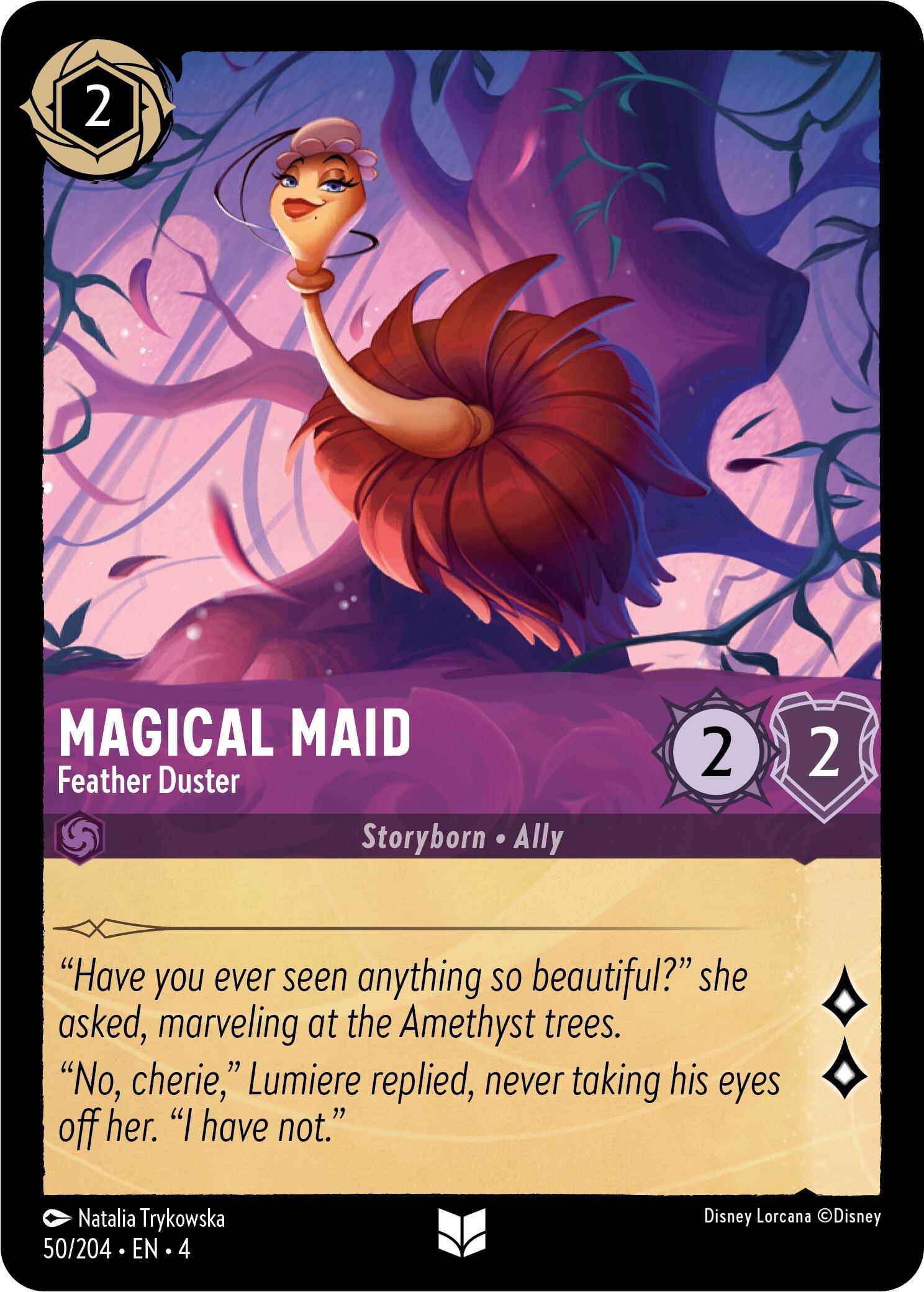 Magical Maid - Feather Duster (50/204) [Ursula's Return] | Boutique FDB TCG