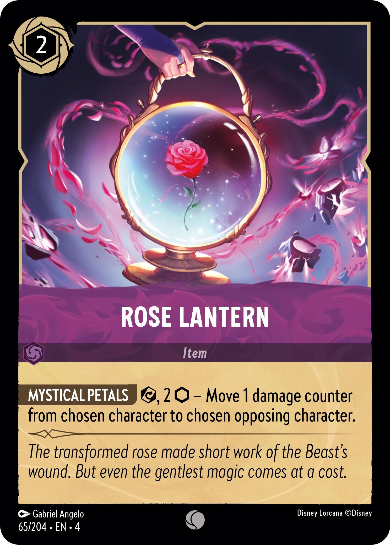 Rose Lantern (65/204) [Ursula's Return] | Boutique FDB TCG