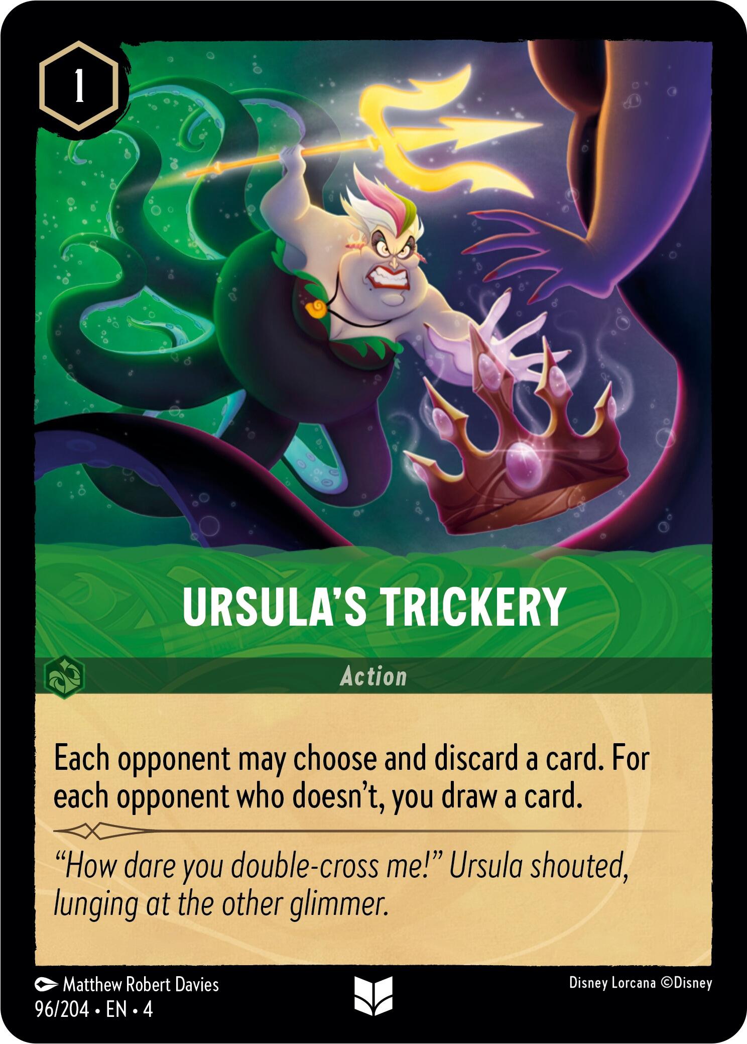 Ursula's Trickery (96/204) [Ursula's Return] | Boutique FDB TCG