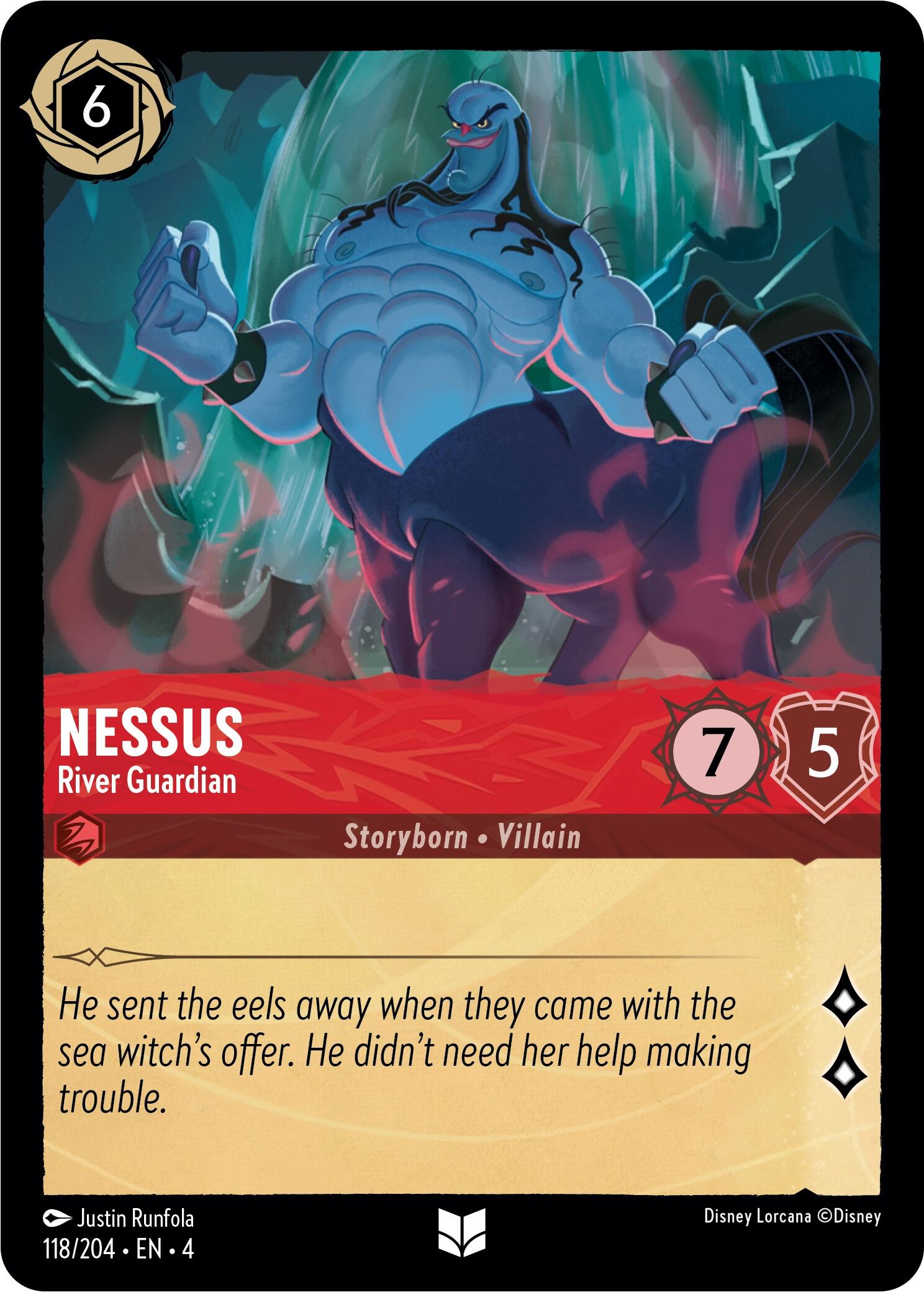 Nessus - River Guardian (118/204) [Ursula's Return] | Boutique FDB TCG
