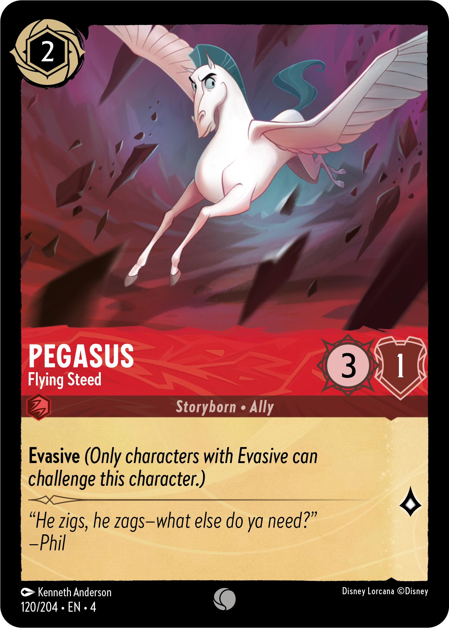 Pegasus - Flying Steed (120/204) [Ursula's Return] | Boutique FDB TCG