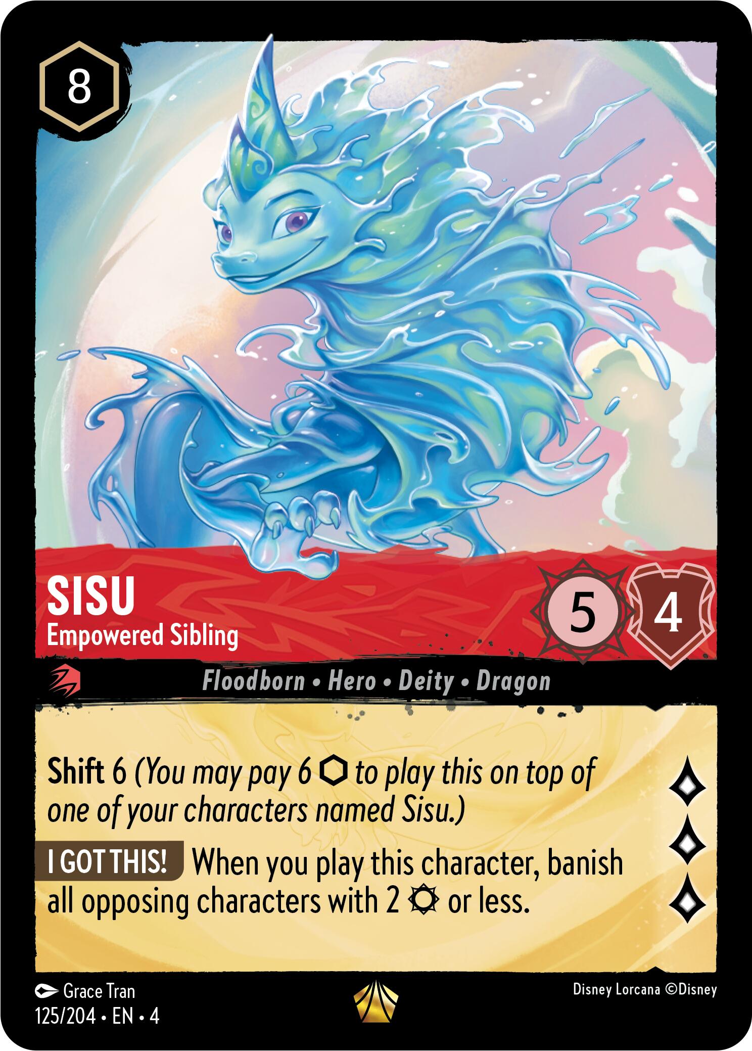 Sisu - Empowering Sibling (125/204) [Ursula's Return] | Boutique FDB TCG