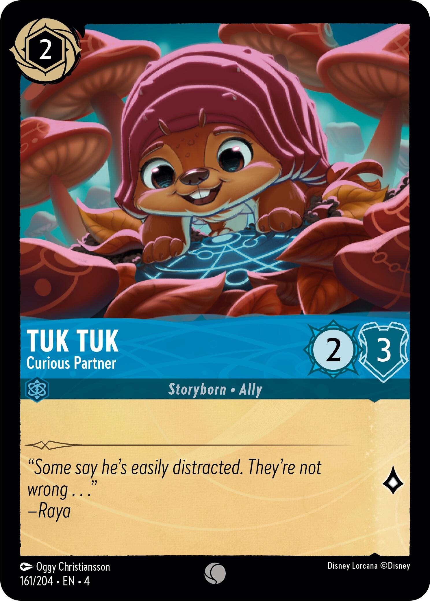 Tuk Tuk - Curious Partner (161/204) [Ursula's Return] | Boutique FDB TCG