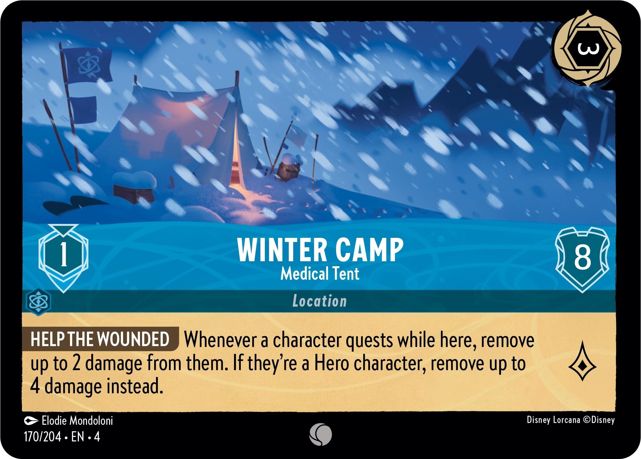 Winter Camp - Medical Tent (170/204) [Ursula's Return] | Boutique FDB TCG