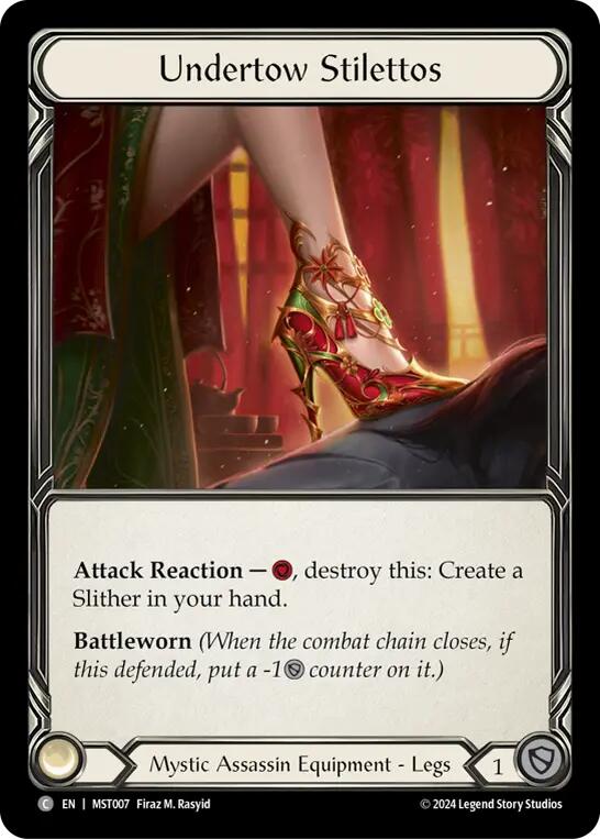 Undertow Stilettos [MST007] (Part the Mistveil) | Boutique FDB TCG