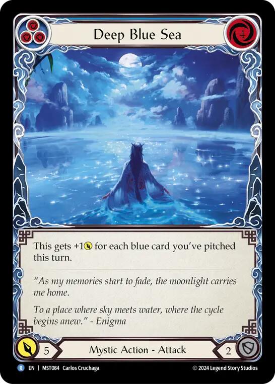 Deep Blue Sea [MST084] (Part the Mistveil) | Boutique FDB TCG