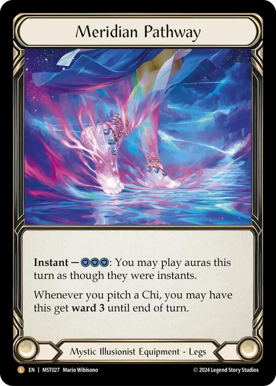 Meridian Pathway [MST027] (Part the Mistveil)  Rainbow Foil | Boutique FDB TCG