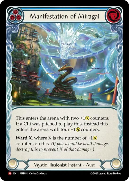 Manifestation of Miragai [MST031] (Part the Mistveil) | Boutique FDB TCG