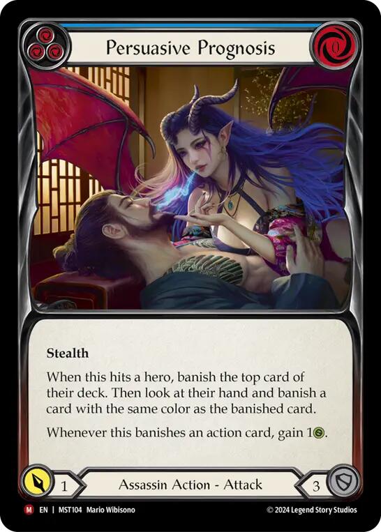 Persuasive Prognosis [MST104] (Part the Mistveil) | Boutique FDB TCG