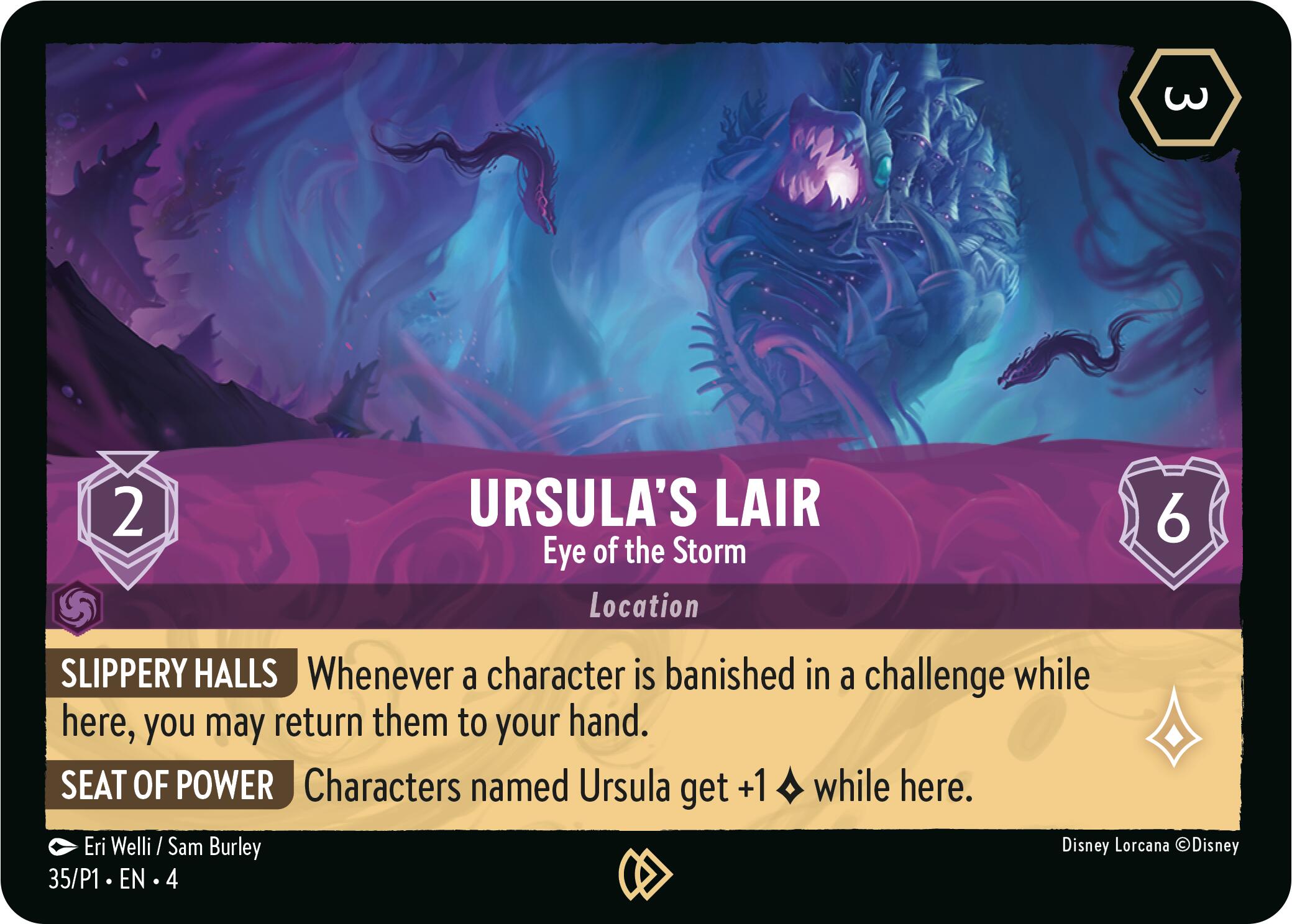 Ursula's Lair - Eye of the Storm (35) [Promo Cards] | Boutique FDB TCG
