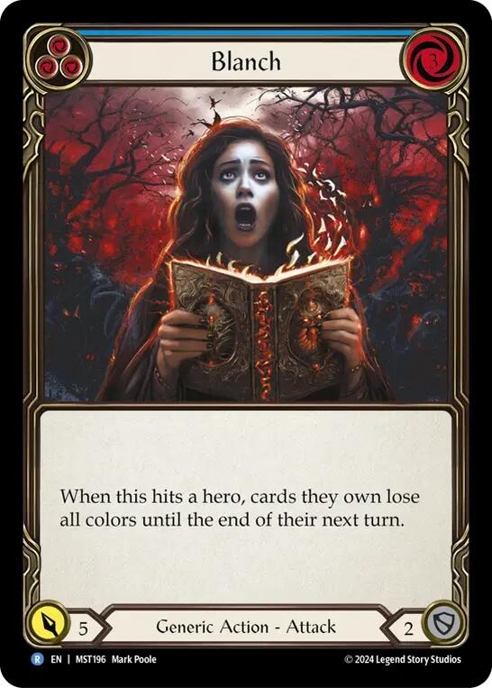 Blanch (Blue) [MST196] (Part the Mistveil)  Rainbow Foil | Boutique FDB TCG