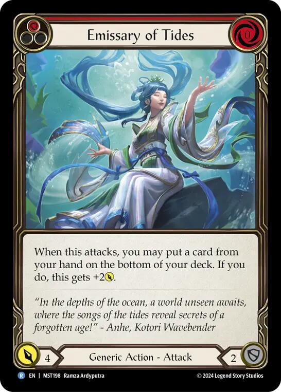 Emissary of Tides [MST198] (Part the Mistveil)  Rainbow Foil | Boutique FDB TCG