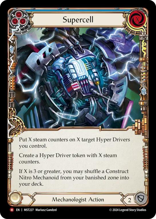 Supercell [MST227] (Part the Mistveil)  Rainbow Foil | Boutique FDB TCG