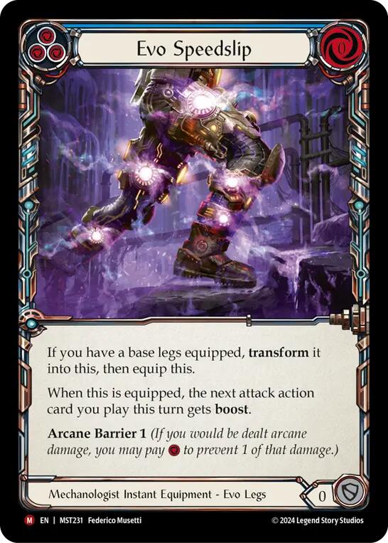 Evo Speedslip [MST231] (Part the Mistveil) | Boutique FDB TCG