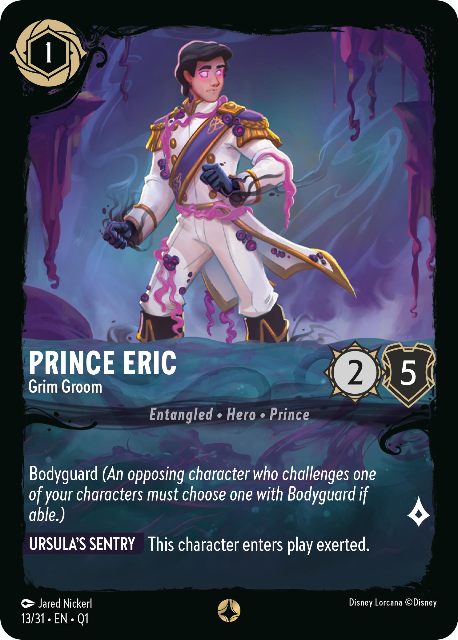 Prince Eric - Grim Groom (13/31) [Illumineer's Quest: Deep Trouble] | Boutique FDB TCG