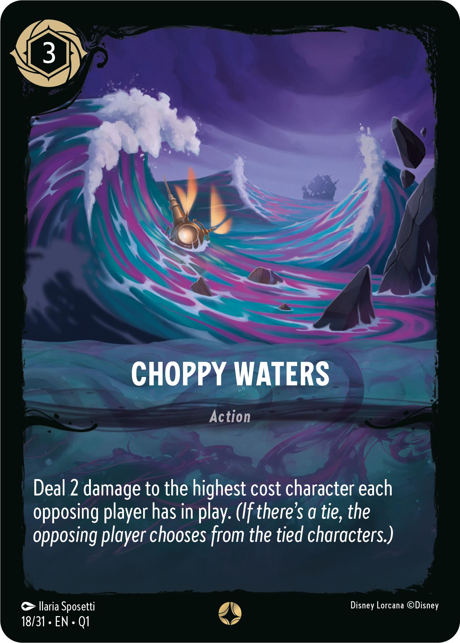 Choppy Waters (18/31) [Illumineer's Quest: Deep Trouble] | Boutique FDB TCG