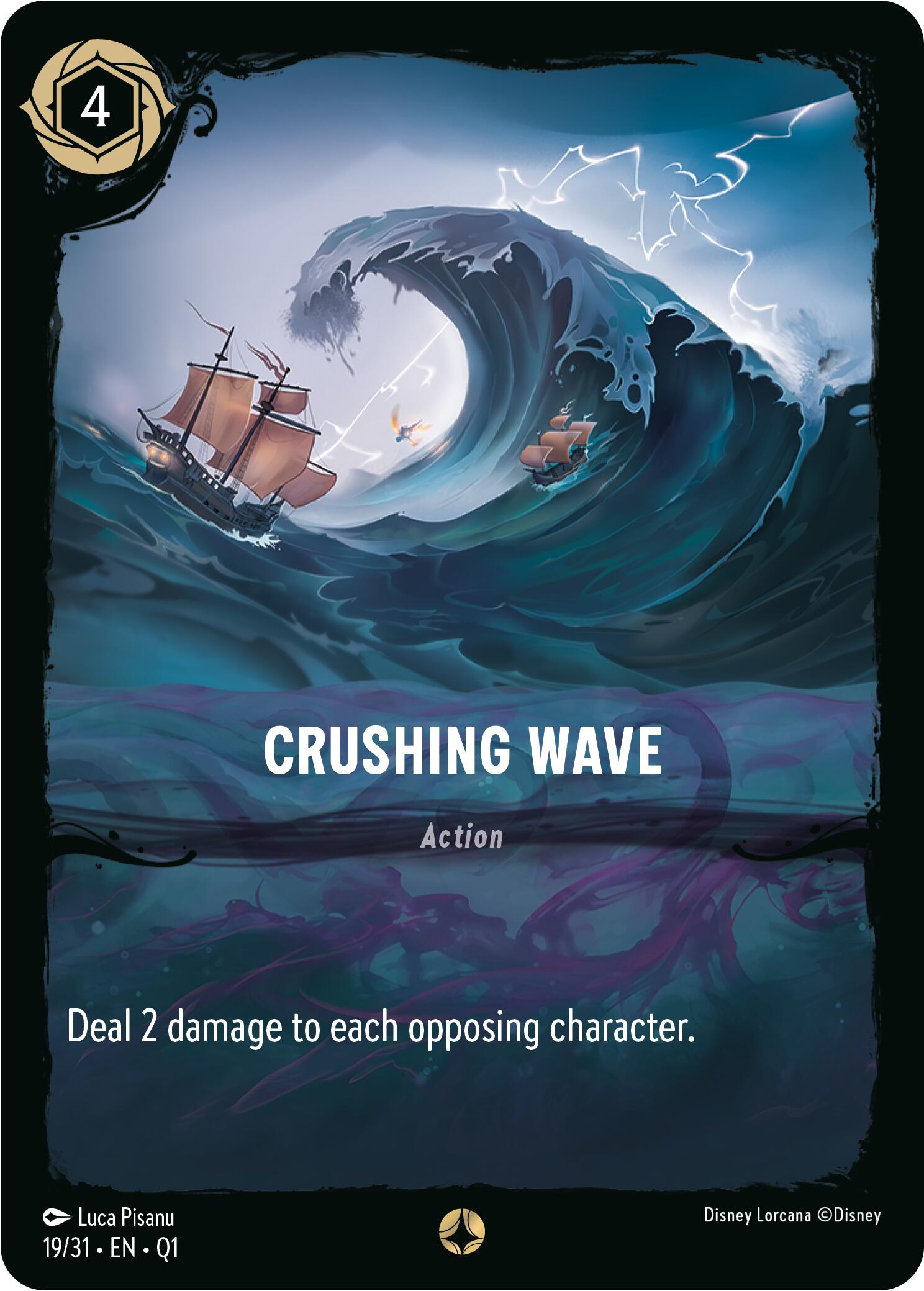 Crushing Wave (19/31) [Illumineer's Quest: Deep Trouble] | Boutique FDB TCG