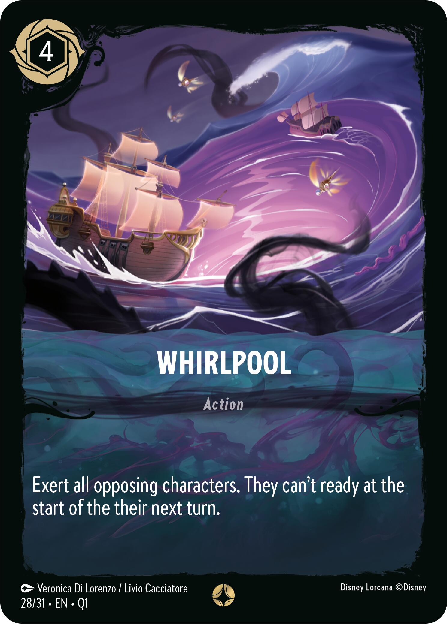 Whirlpool (28/31) [Illumineer's Quest: Deep Trouble] | Boutique FDB TCG