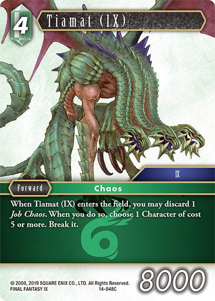 Tiamat (IX) [Opus XIV: Crystal Abyss] | Boutique FDB TCG