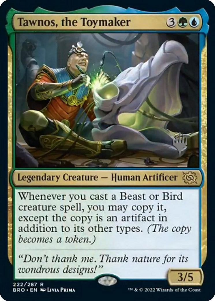 Tawnos, the Toymaker (Promo Pack) [The Brothers' War Promos] | Boutique FDB TCG