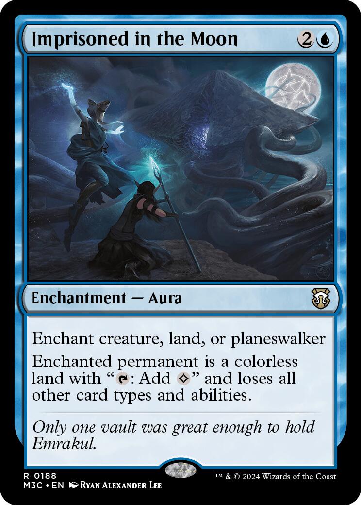 Imprisoned in the Moon [Modern Horizons 3 Commander] | Boutique FDB TCG