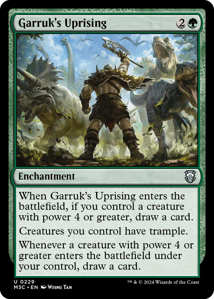 Garruk's Uprising [Modern Horizons 3 Commander] | Boutique FDB TCG
