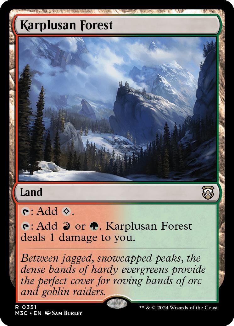 Karplusan Forest [Modern Horizons 3 Commander] | Boutique FDB TCG