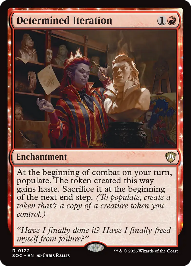 Determined Iteration [Secrets of Strixhaven Commander] | Boutique FDB TCG