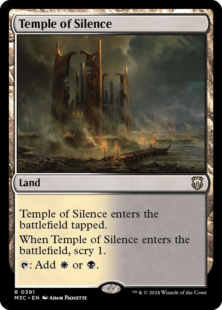 Temple of Silence [Modern Horizons 3 Commander] | Boutique FDB TCG