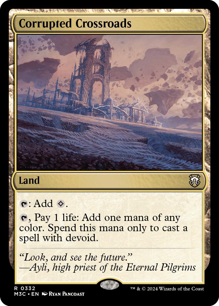 Corrupted Crossroads [Modern Horizons 3 Commander] | Boutique FDB TCG