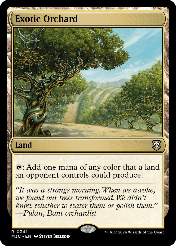 Exotic Orchard [Modern Horizons 3 Commander] | Boutique FDB TCG