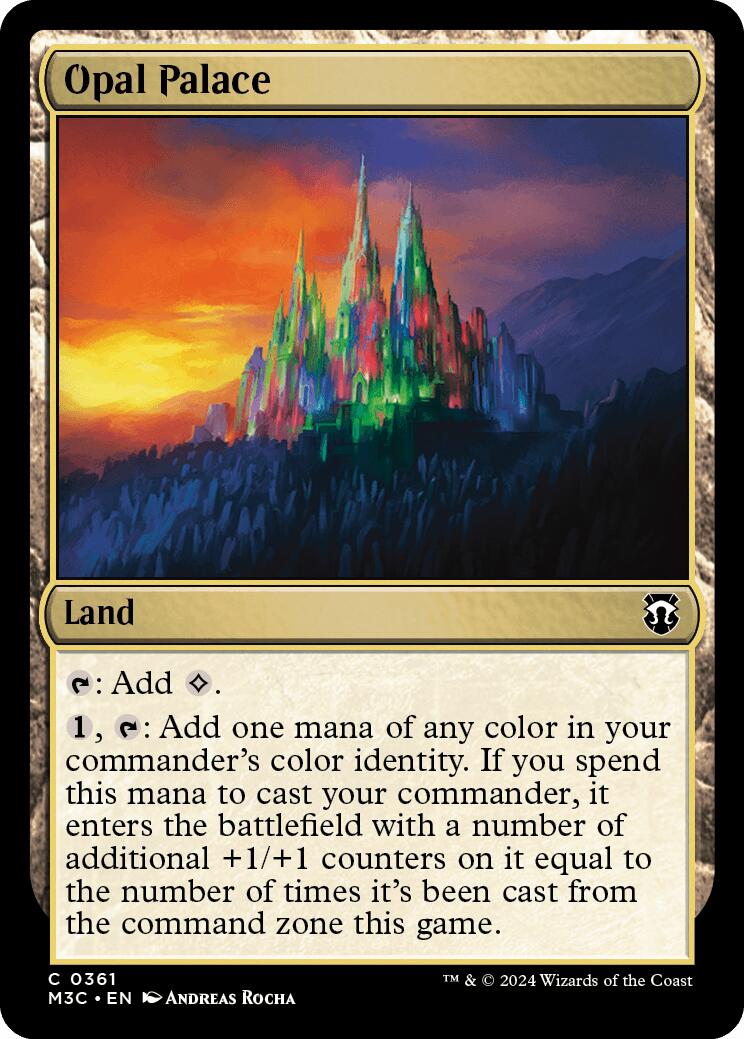 Opal Palace [Modern Horizons 3 Commander] | Boutique FDB TCG