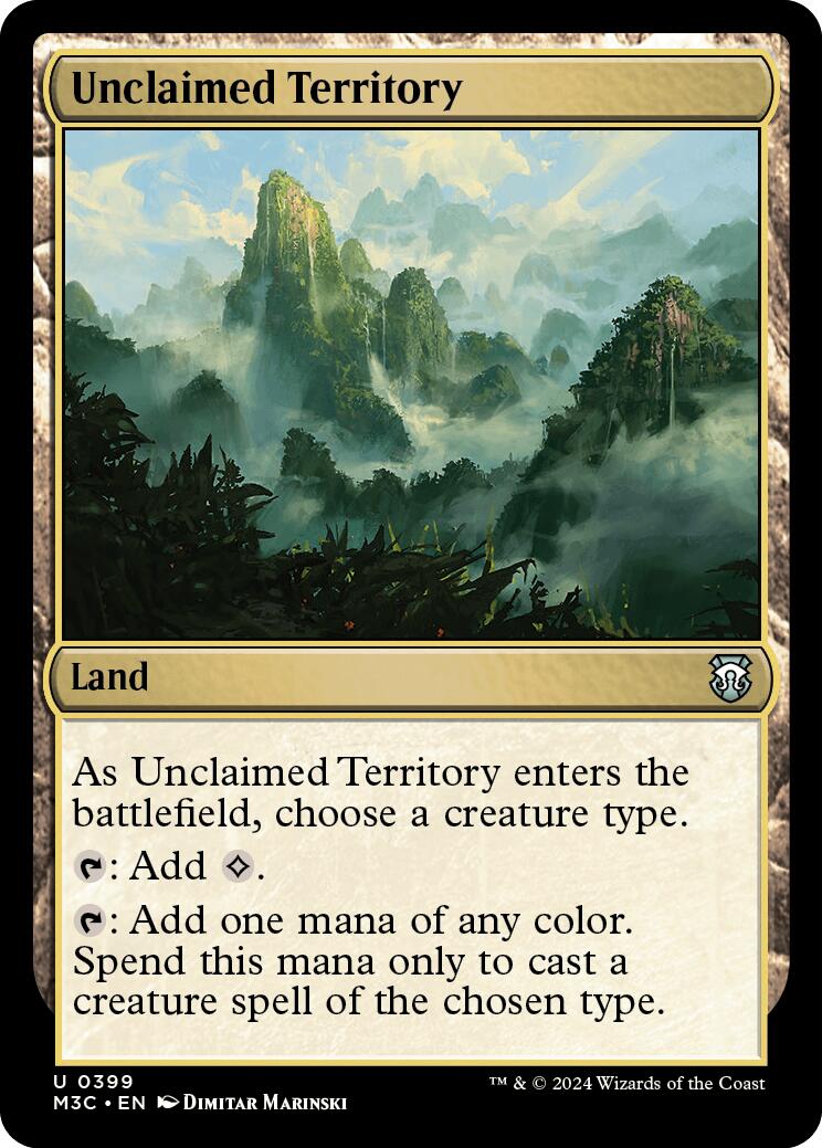 Unclaimed Territory [Modern Horizons 3 Commander] | Boutique FDB TCG